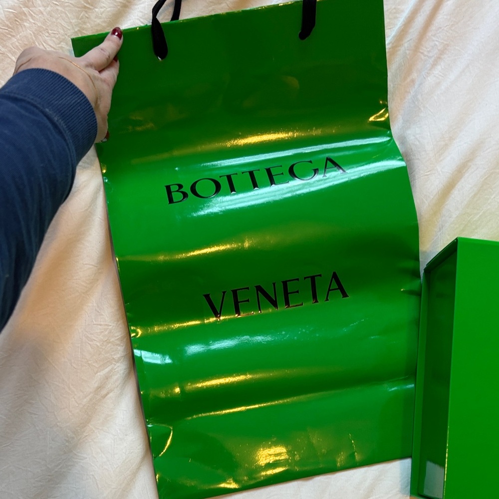 Bottega Veneta Vibrant Green Bag